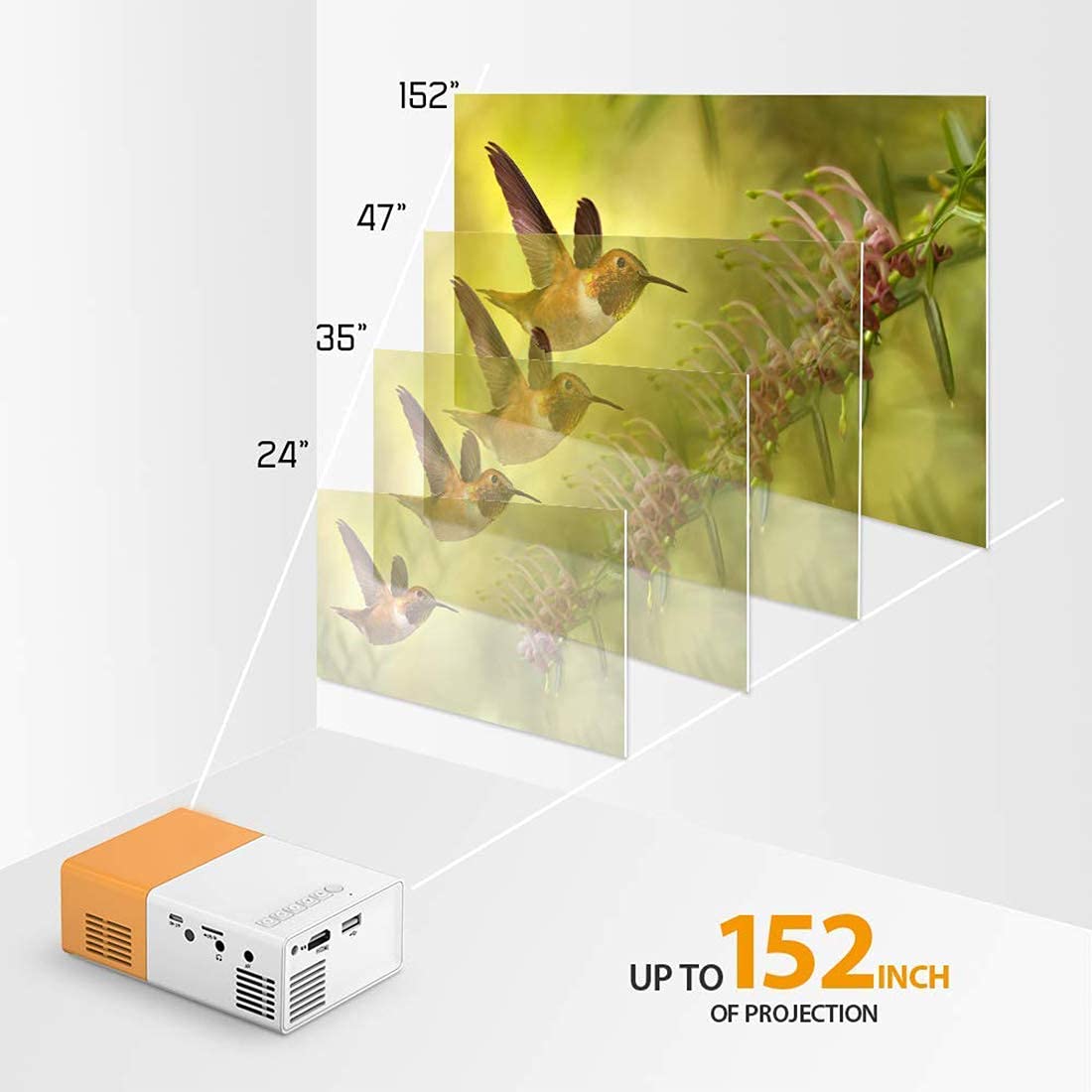 Portable Mini Home Theater LED- 6 MONTHS WARRANTY- 7 DAYS REPLACEMENT