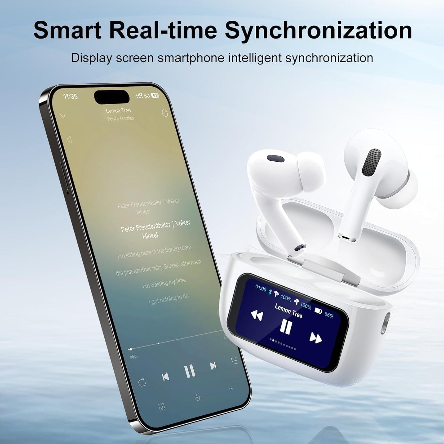 TouchPods Mini with LED Touch Screen -6 MONTHS WARRANTY- 7 DAYS REPLACEMENT