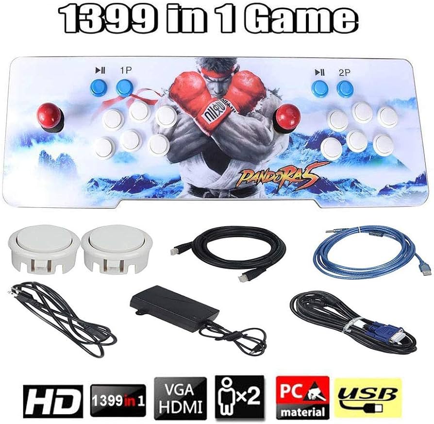 18 S PRO 10000 GAMES WIFI PANDORA’S BOX RETRO SEPARATELY CONSOLE 3D GAMES 2 PL