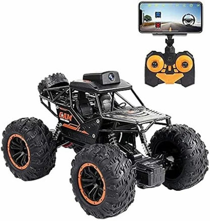 Rock Crawler R/c Car With Wifi Camera And Smoke (FREE RC HELICOPTER)