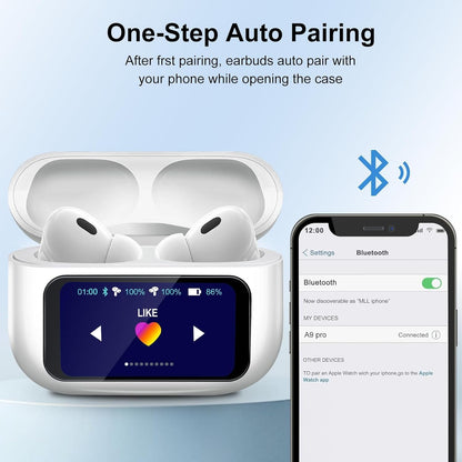 TouchPods Mini with LED Touch Screen -6 MONTHS WARRANTY- 7 DAYS REPLACEMENT