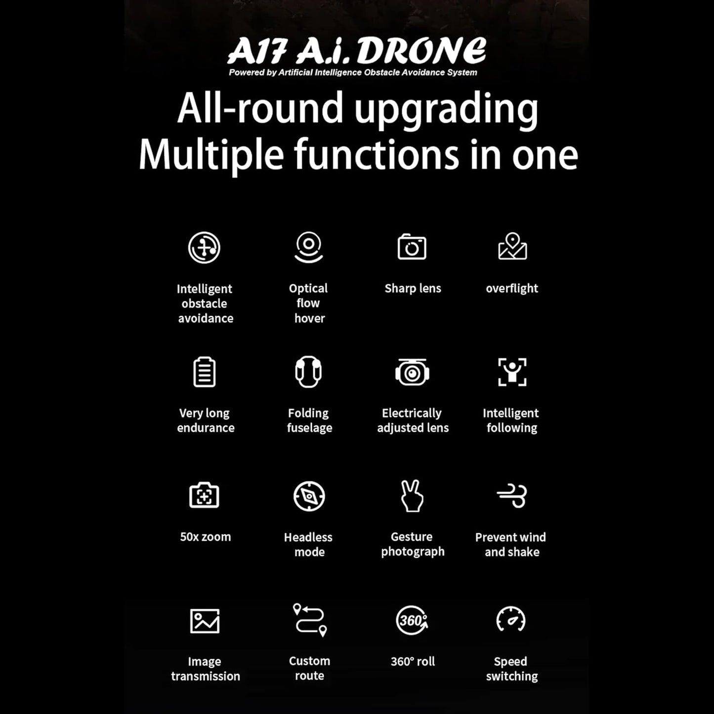 A17 AERIAL - 6 MONTHS WARRANTY- 7 DAYS REPLACEMENT