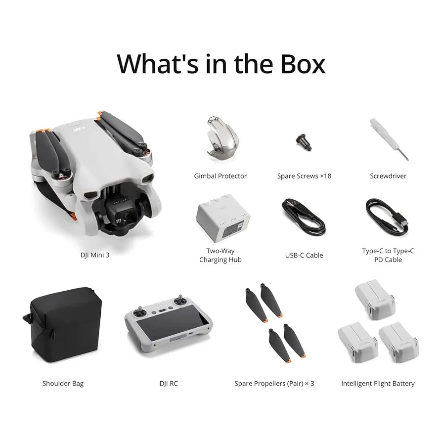 DJI MINI 4 GPS 4K Brushless Gimbal Camera Drone Big Display Remote(VERSION1)