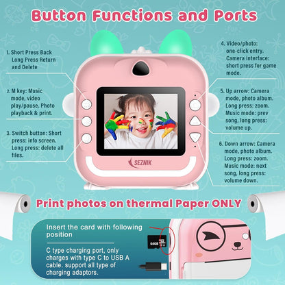 MINI PRINTER 2 SIDE CAMERA 6 MONTHS WARRANTY 7 DAYS REPLACEMENT
