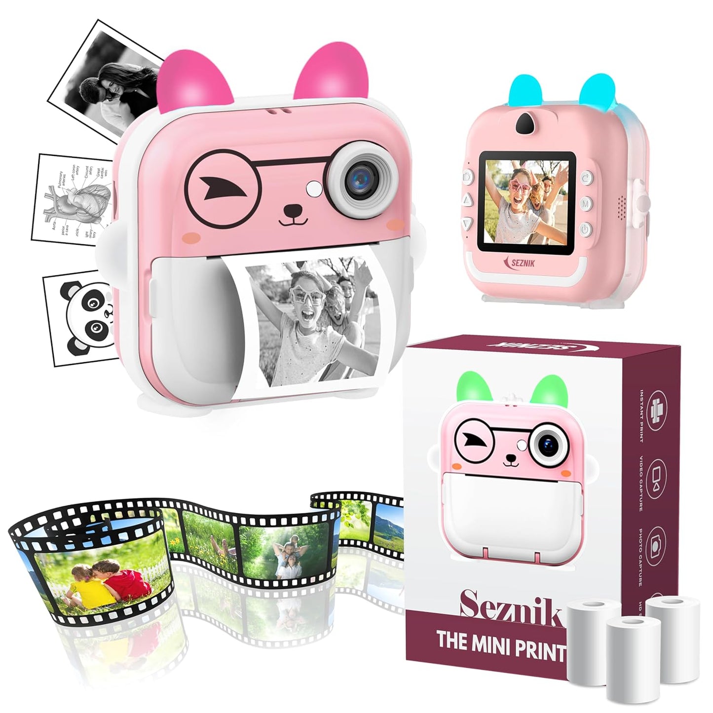 MINI PRINTER 2 SIDE CAMERA 6 MONTHS WARRANTY 7 DAYS REPLACEMENT