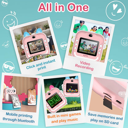 MINI PRINTER 2 SIDE CAMERA 6 MONTHS WARRANTY 7 DAYS REPLACEMENT