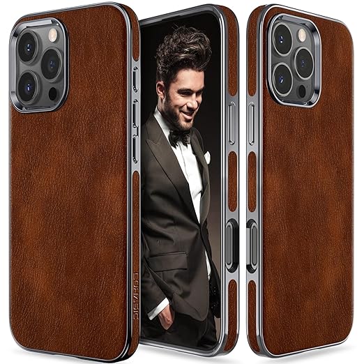 Leather Case, Slim Luxury Business Classic Shockproof Cover Protective Phone Cases