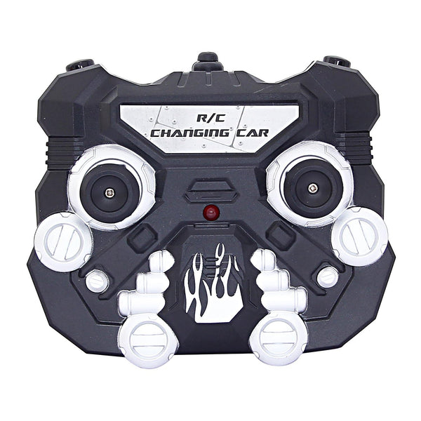 Remote Control Changing Robot Car Yellow (FREE RC HELICOPTER)