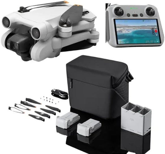 DJI MINI 4 GPS 4K Brushless Gimbal Camera Drone Big Display Remote