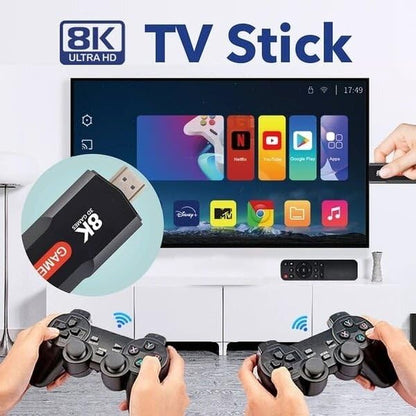 Snaptron Video Games For Tv Gaming Console Stick - UPGRADED 8K 5G 20000-30000 Retro Games Old School Station Game Stick| Video Game For Tv| Game Box| Video Game Console|