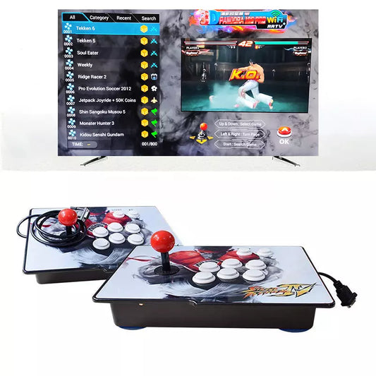 18 S PRO 10000 GAMES WIFI PANDORA’S BOX RETRO SEPARATELY CONSOLE 3D GAMES 2 PL