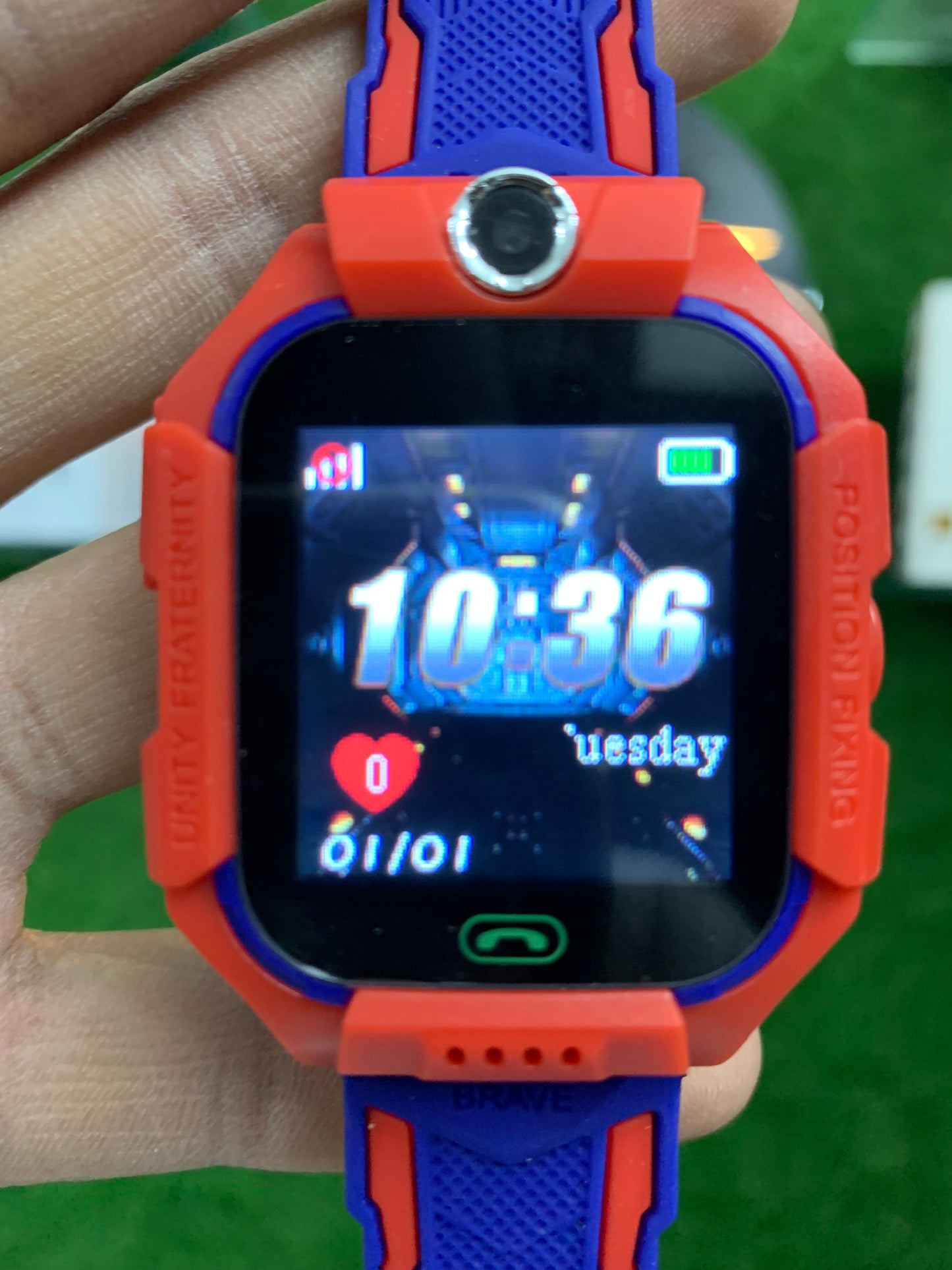 Kids GPS Watch , sim and camera function(Free Speaker)