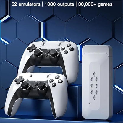 M22 Retro Game Stick - Wireless HD, 52 Emulators, 30,000+ Games, 64GB, Classic Edition with Takken/GTA Vcity/God of War