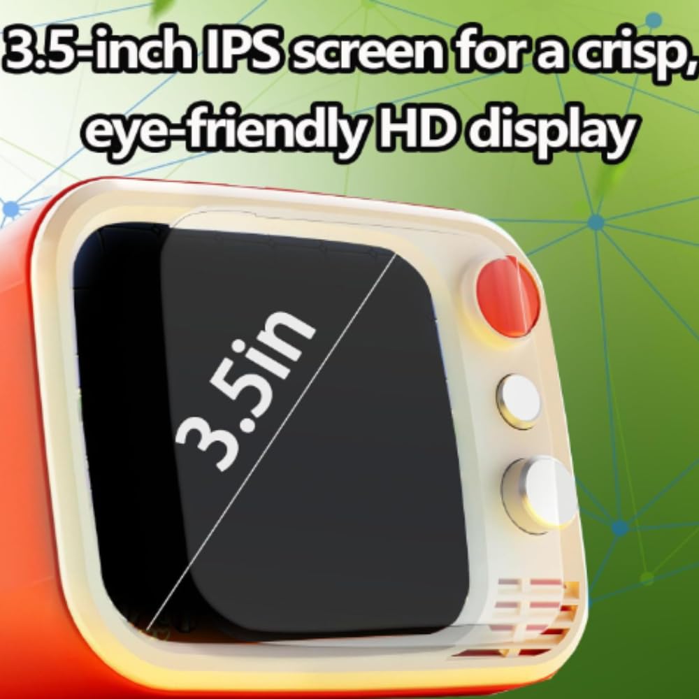 Hgworld Retro H7 Game Box gaming console for tv With 2 Player Portable Sup Game Box 3.5"TV Screen Rechargeable Battery Handheld Console Hand Video Game For TV 512MB GB with 700+ Classic Video Game Handheld, Best Gift All Ages, Mario Game Tv Game Set