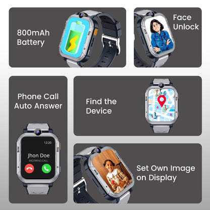 5G ANDROID SIM WATCH WITH GPS (FREE SPEAKER)