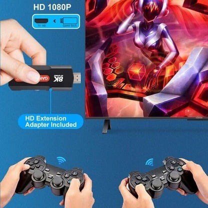 Snaptron Video Games For Tv Gaming Console Stick - UPGRADED 8K 5G 20000-30000 Retro Games Old School Station Game Stick| Video Game For Tv| Game Box| Video Game Console|