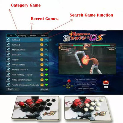18 S PRO 10000 GAMES WIFI PANDORA’S BOX RETRO SEPARATELY CONSOLE 3D GAMES 2 PL