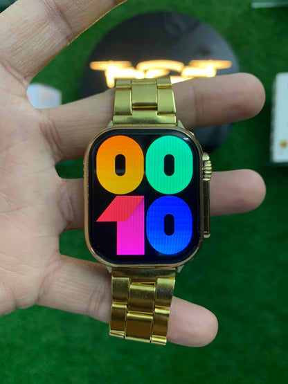 Golden Watch [7 in 1] ( Free Speaker)