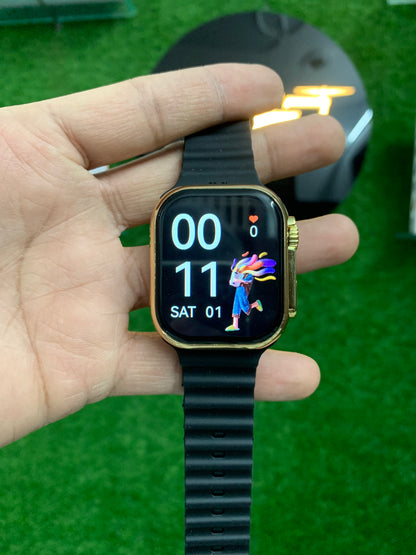 Golden Watch [7 in 1] ( Free Speaker)