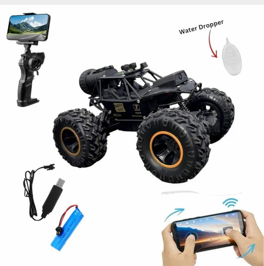Rock Crawler R/c Car With Wifi Camera And Smoke (FREE RC HELICOPTER)